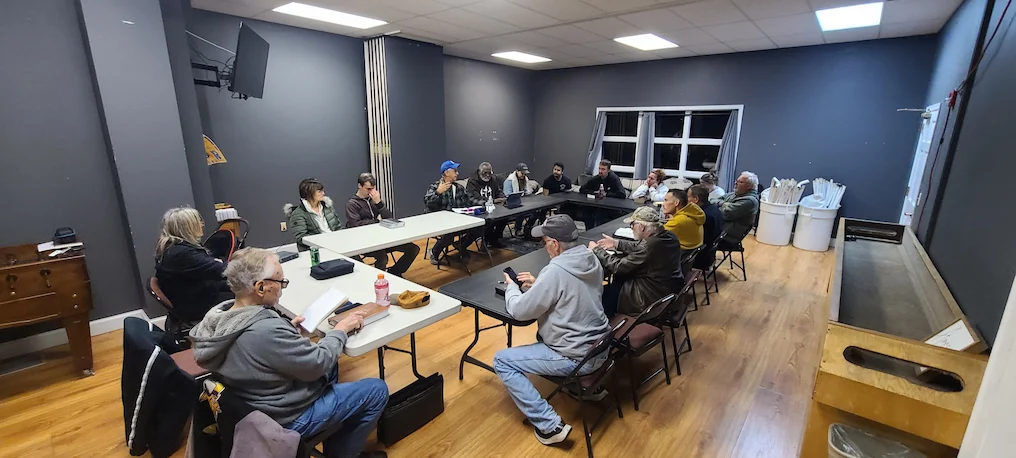 Tuesday night Recovery Meeting