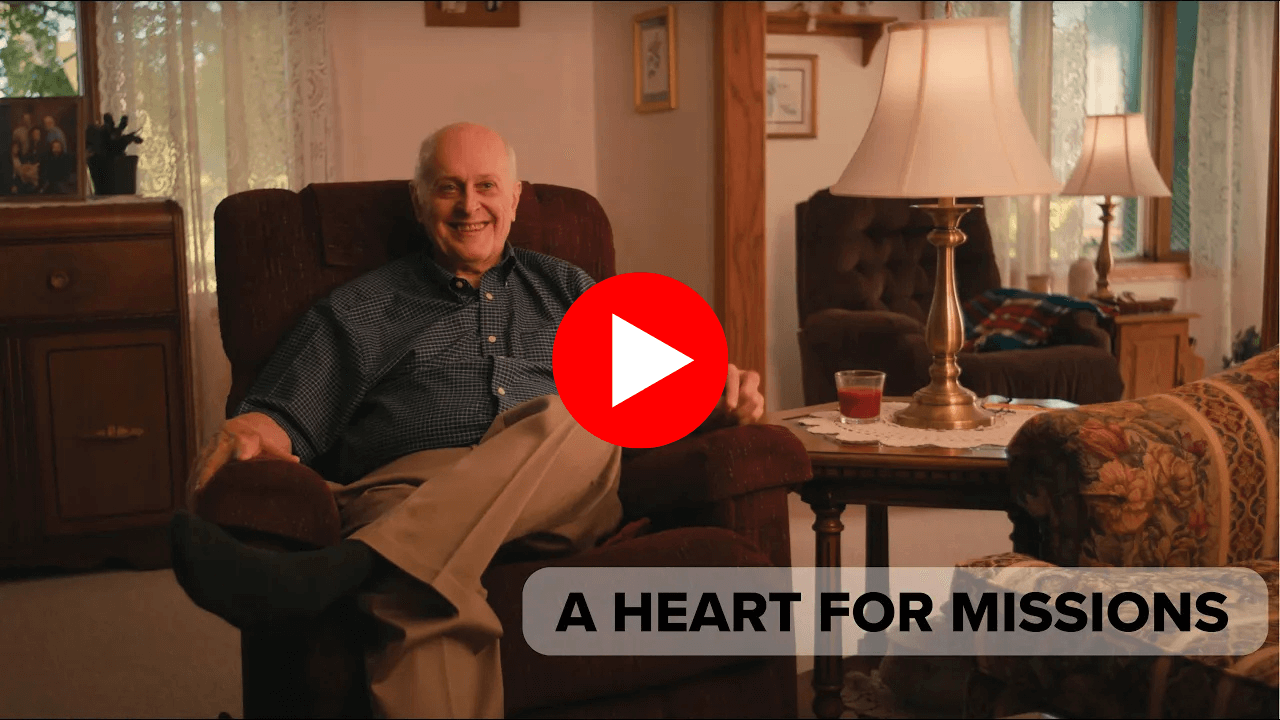 Click to watch our short clip on our President's heart for missions.